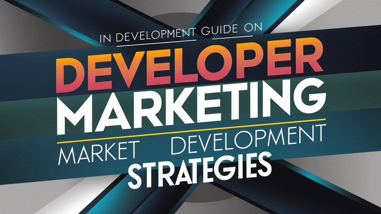 Comprehensive Guide to Developer Marketing & Market Development Strategies