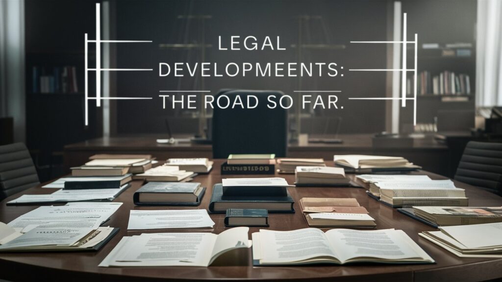 Legal Developments The Road So Far