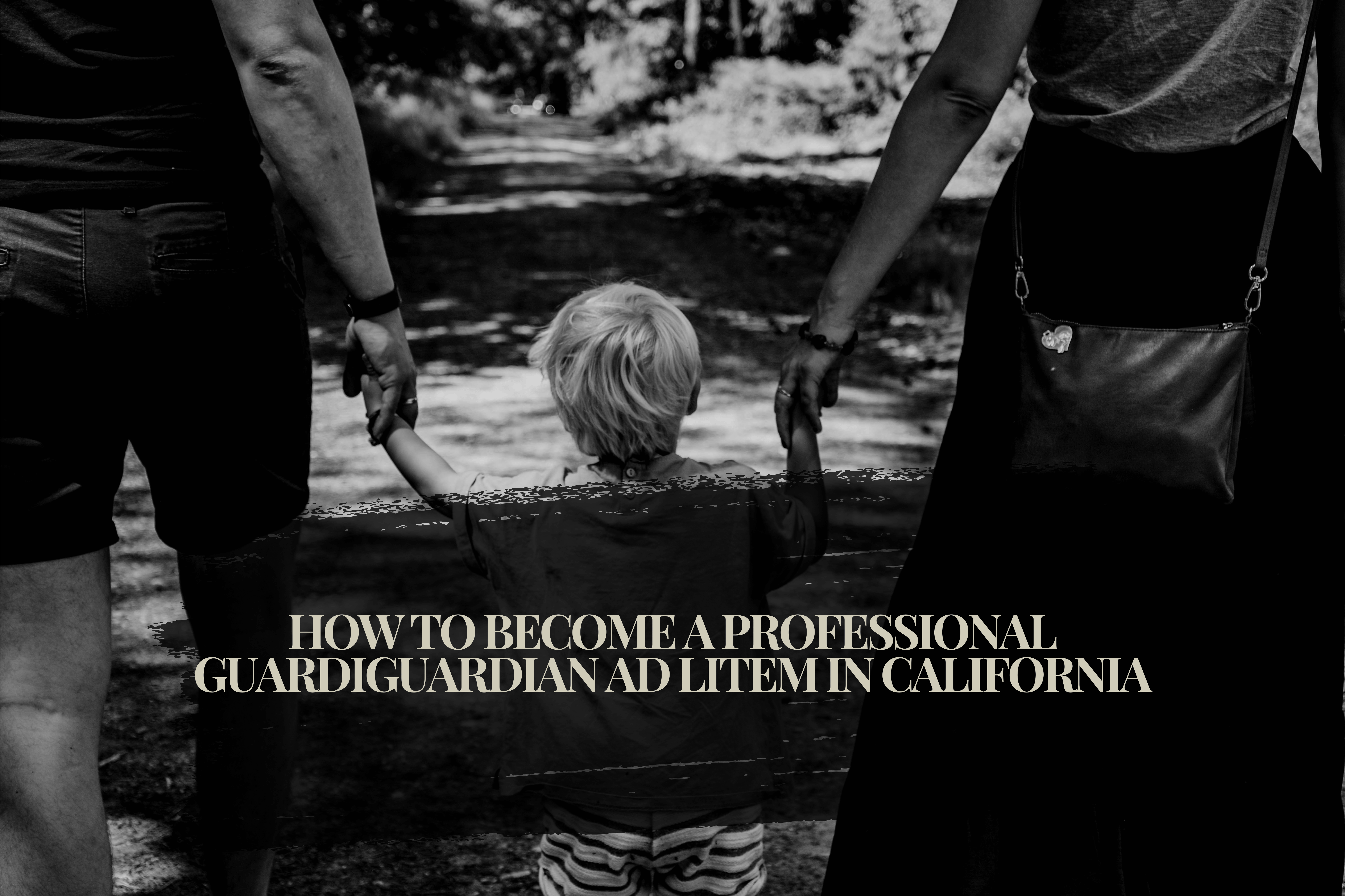 how to become a professional guardiguardian ad litem in california